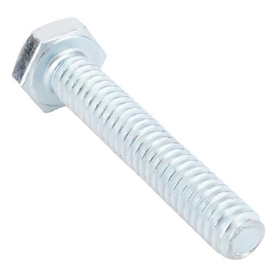 Tornillo Máquina Estándar / Grado 2 / UNC 1/4" (6.4 mm) / Largo 1 1/2" (38 mm) / Galvanizado Electrolítico
