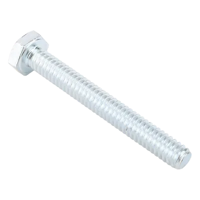 Tornillo Máquina / Grado 2 / 1/4" (6.4 mm) / 2" (50 mm) / Rosca Parcial / Galvanizado Electrolítico