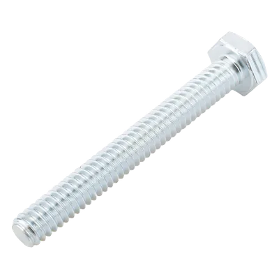Tornillo Máquina / Grado 2 / 1/4" (6.4 mm) / 2" (50 mm) / Rosca Parcial / Galvanizado Electrolítico