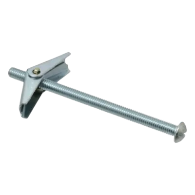 Sujetador Mariposa / Tornillo 1/8" (3 mm) / Bronca 3/8" (10 mm) / Largo 2" (51 mm) / Carga 12 kg en Tablaroca