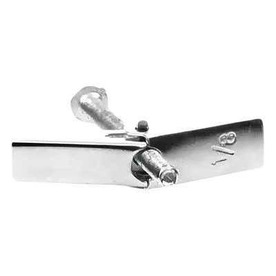 Sujetador Mariposa / Tornillo 1/8" (3 mm) / Bronca 3/8" (10 mm) / Largo 2" (51 mm) / Carga 12 kg en Tablaroca