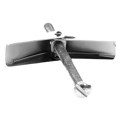 Sujetador Mariposa / Tornillo 1/8" (3 mm) / Bronca 3/8" (10 mm) / Largo 2" (51 mm) / Carga 12 kg en Tablaroca