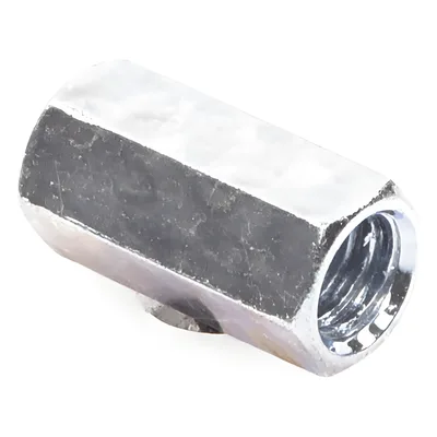 Cople Hexagonal Roscado / 9.5 mm (3/8") / UNC 2A / Galvanizado Electrolítico