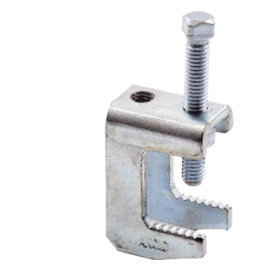 Mordaza Fija / Acero AISI 1018 / Barra 1 1/4" / Varilla 3/8" / Carga 250 kg
