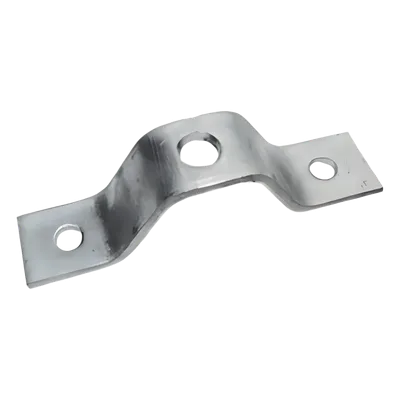 Soporte Clip U para Barra Roscada / 3/8" (9.5 mm) / Carga 500 kg / Acero Galvanizado / Ajuste de Altura