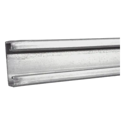 Canal Unicanal Sólido / 4 x 2 cm (1.57 x 0.79 in) / Acero Pregalvanizado 1.52 mm / Longitud 3 m (9.84 ft) / Refuerzo Estructural / 0.9 kg/m