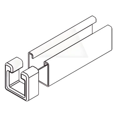 Tope Unicanal / Muesca para Tornillo 3/8" (9.5 mm) / Diseño de Precisión / Uso Industrial