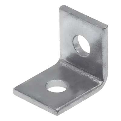 Ángulo de Sujeción / 5 x 5 cm (2" x 2") / 2 Perforaciones / Acero Pre-Galvanizado
