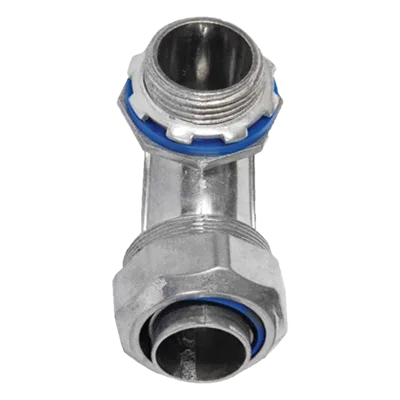 Conector Curvo para Tubo Liquidtight / 1/2" (13 mm) / Acabado Bruñido Brillante / NEMA FB-1 / UL 514B