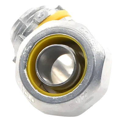 Conector Curvo para Tubo Liquidtight / 1/2" (13 mm) / Acabado Bruñido Brillante / NEMA FB-1 / UL 514B