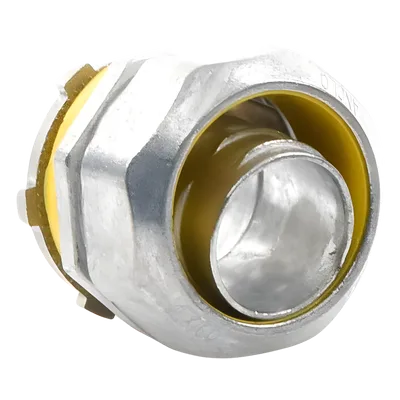 Conector Recto Liquidtight / 1" (25 mm) / Acabado Bruñido / UL 514B / NEMA FB-1