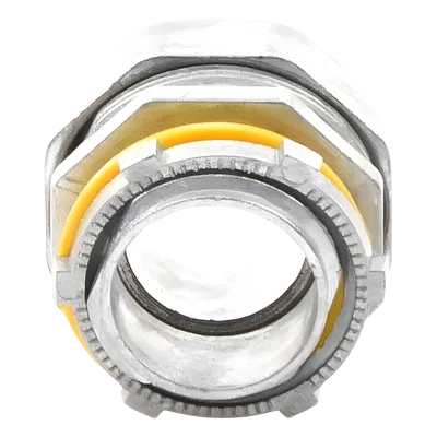 Conector Recto Liquidtight / 1" (25 mm) / Acabado Bruñido / UL 514B / NEMA FB-1
