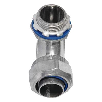 Conector Curvo para Tubo Liquidtight / 1 1/2" (38 mm) / Acabado Bruñido / NEMA FB-1 / UL 514B
