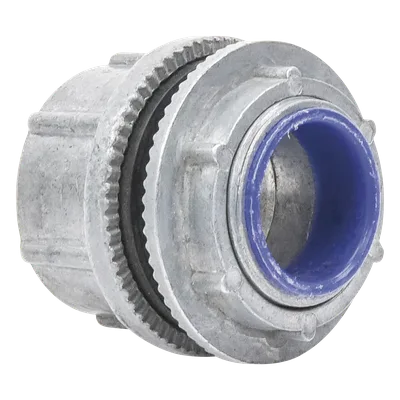 Conector Hub / Conduit Pared Gruesa 25 mm (1") / Hermeticidad NEMA 4/IP66 / Estriado para Continuidad de Tierra / 49.5 mm x 45 mm