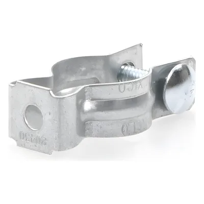 Clip para Tubo Conduit / 13 mm (1/2") / Acero Pregalvanizado / Tornillo 6.4 mm (1/4") / Separación de Superficies
