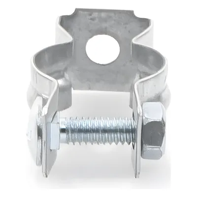 Clip para Conduit / 32 mm (1 1/4") / Acero Pregalvanizado / Incluye Tornillo y Tuerca / 3.9 kg por Ciento