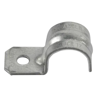Abrazadera Tipo Uña / 1/2' (13 mm) / Acero Pregalvanizado Calibre 18 / Tubo Conduit Pared Delgada