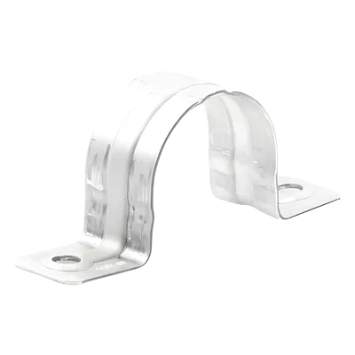 Abrazadera Omega / Conduit Pared Gruesa 1 1/4" (32 mm) / Acero Pregalvanizado Calibre 16 / Tornillo #10