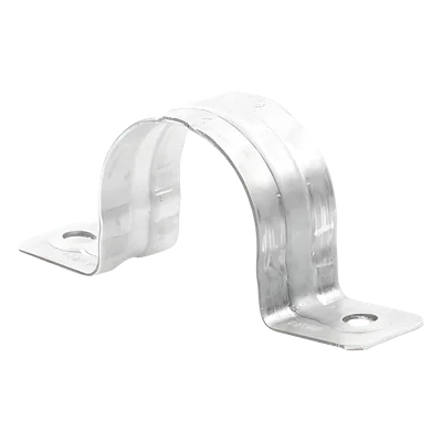 Abrazadera Omega / Conduit Pared Gruesa 1 1/4" (32 mm) / Acero Pregalvanizado Calibre 16 / Tornillo #10