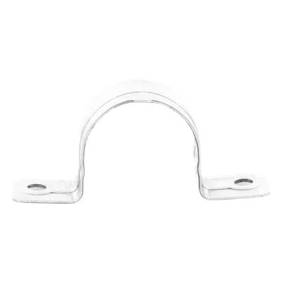 Abrazadera Omega / Conduit Pared Gruesa 1 1/4" (32 mm) / Acero Pregalvanizado Calibre 16 / Tornillo #10