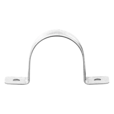 Abrazadera Omega / Conduit Pared Gruesa / 2" (51 mm) / Acero Pregalvanizado 1.5 mm / Tornillo #10