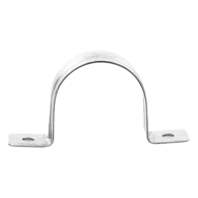 Abrazadera Omega / Conduit Pared Gruesa / 2" (51 mm) / Acero Pregalvanizado 1.5 mm / Tornillo #10