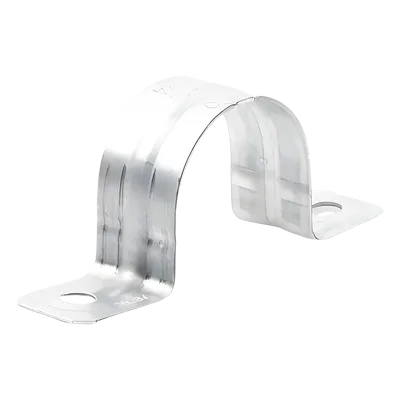 Abrazadera Omega / Conduit Pared Delgada 1 1/4" (32 mm) / Acero Pregalvanizado 1.2 mm / Dimensiones 22×89 mm
