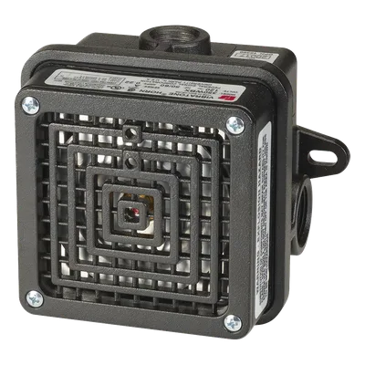 Bocina Industrial Vibratone / 100 dB / 120 VAC / 50-60 Hz / Doble Entrada NPT 3/4" y 1/2" / IP con Empaquetadura