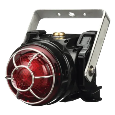 Luz LED para áreas peligrosas / UL cUL CID2 / 120-240 Vca / Ex d / Montaje en U / Rojo / -55°C a 70°C