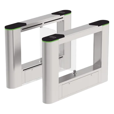 Barrera abatible peatonal / Acero inoxidable / Acrílico / 1 carril / 2 millones ciclos / AC 110-240V / -28°C a 60°C