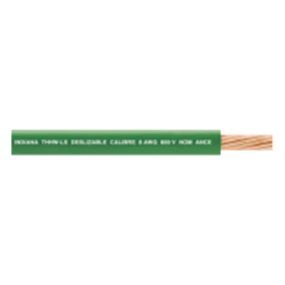 Cable THW-LS / Calibre 12 AWG / 19 Hilos / Verde / Bobina 100 m (328 ft)