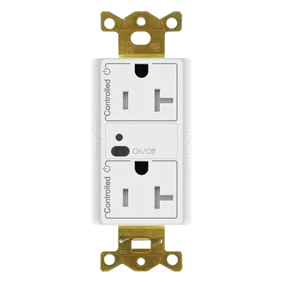 Receptáculo Inalámbrico / 20 A / Split / RF Clear Connect / 18 m (59.1 ft) / Control Pico y Sensores