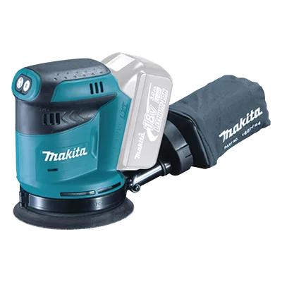 Lijadora orbital inalámbrica / 18V / 3 velocidades 7,000-11,000 OPM / Órbita 1/8" / Disco 125mm (5") / Peso 1.4-1.7 kg (3-3.7 lbs)