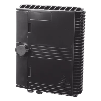 Cierre de Empalme de Fibra Óptica / 24 Fusiones / 16 Puertos Drop / IP65 / -40°C a +85°C / Instalación Poste-Pared-Aérea