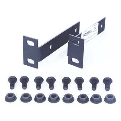 Kit de Brackets Adaptadores para Rack / Compatibilidad EIQ/EIRL / Doble Perforación / Organizadores Verticales
