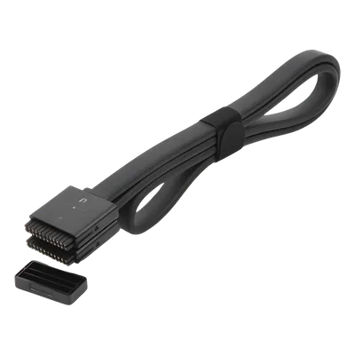 Cable de Alimentación Redundante / 1.5 m (4.9 ft) / Conductor Cobre 16/24 AWG / Aislamiento PVC 0.35 mm / Plug-and-Play