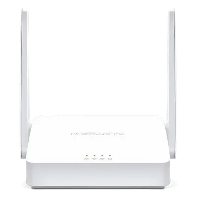 Router Inalámbrico N / Wi-Fi 2.4 GHz 300 Mbps / 1 Puerto WAN 10/100 Mbps / 2 Puertos LAN 10/100 Mbps / 2 Antenas 5 dBi / IPv6 e IPTV