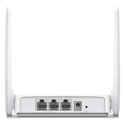 Router Inalámbrico N / Wi-Fi 2.4 GHz 300 Mbps / 1 Puerto WAN 10/100 Mbps / 2 Puertos LAN 10/100 Mbps / 2 Antenas 5 dBi / IPv6 e IPTV