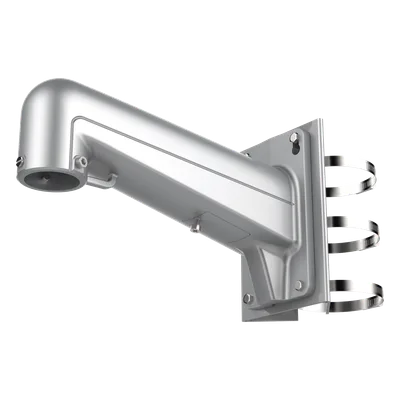 Montaje de Poste para PTZ HIKVISION / Color Plata