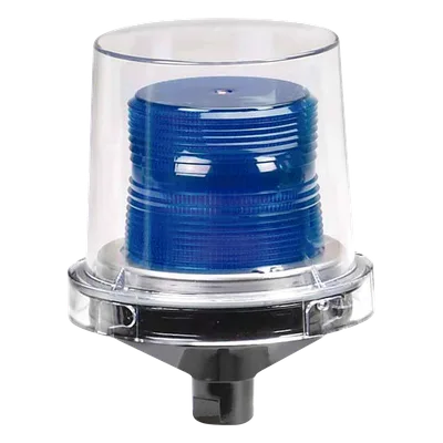 Luz estroboscópica para áreas peligrosas / 12-24 VCD / Azul / 80 destellos por minuto / IP66 / Tipo 4X / UL cUL CSA / Clase I Div 2 / Clase II Div 2 / Clase III