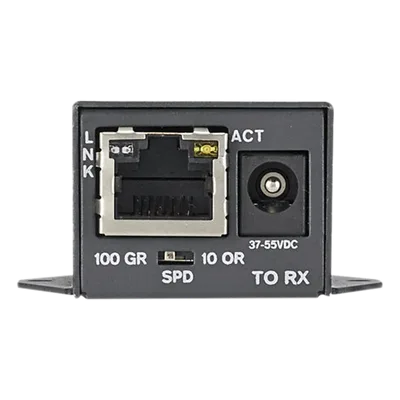 Extensor PoE/PoE+ / 610 m (2000 ft) / 10/100 Mbps / Cat5e/Cat6 / -40°C a 70°C / RJ45