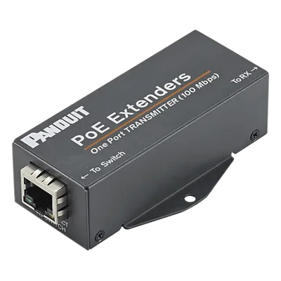 Extensor PoE/PoE+ / 610 m (2000 ft) / 10/100 Mbps / Cat5e/Cat6 / -40°C a 70°C / RJ45
