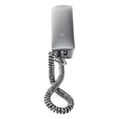Teléfono IP Hotelero / 2 Líneas SIP / Audio HD Opus y G.722 / PoE / Conferencia 3 Vías / 10/100 Mbps / Montaje Pared o Mesa