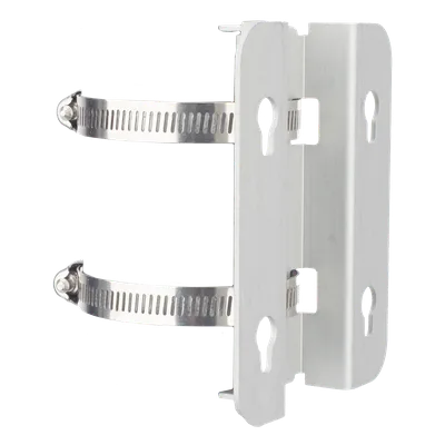 Soporte de Montaje / Poste o Pared / 4 Tornillos / 2 Abrazaderas Metálicas / Compatible ePMP 3000