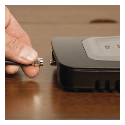 KIT de Amplificador de Señal Celular Home Room, especial para Datos 4G LTE, 3G y Voz. Mejora la señal en áreas de hasta 140 metros cuadrados.