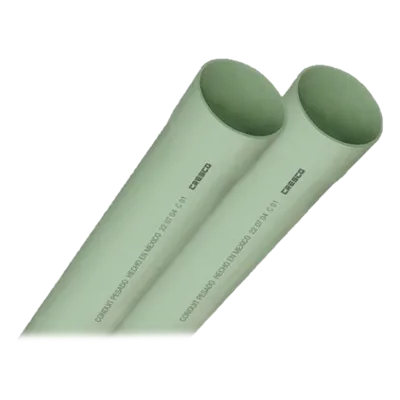 Tubo Conduit PVC Pesado / 2-1/2" (60 mm) / 3 m (9.8 ft) / Norma NMX-E-012 / Autoextinguible / Aislación Eléctrica Superior