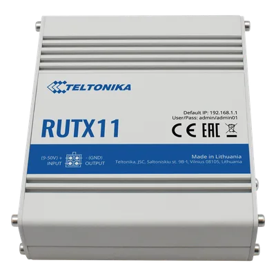 Router Industrial LTE 4.5G Cat 6 / 300 Mbps / WiFi 5 Dual Band / 4 Puertos Gigabit / Doble SIM / GNSS / PoE / -40°C a 75°C