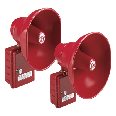 Altavoz amplificado / 15W / 24 VCD / UL listado contra incendios / CSFM aprobado / Uso interior y exterior