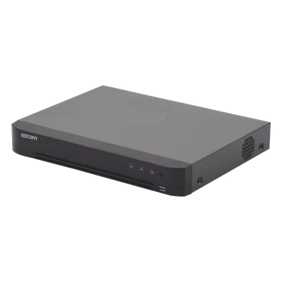 DVR TurboHD / 4 Canales + 2 IP / 5 Megapixel Lite / AcuSense / Audio por Coaxitron / 1 Bahía HDD 10 TB / Salida Full HD