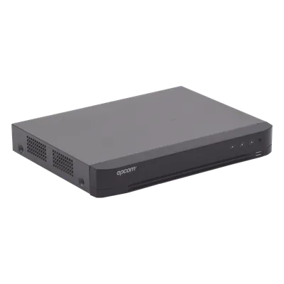 DVR TurboHD / 4 Canales + 2 IP / 5 Megapixel Lite / AcuSense / Audio por Coaxitron / 1 Bahía HDD 10 TB / Salida Full HD